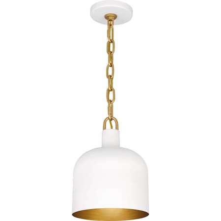 Quoizel Piccolo Pendant Mini Pendant 1 Light White QPP6206W